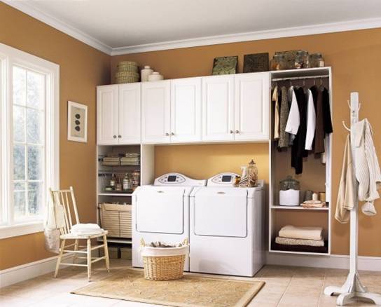 Winter Park Laundry Storage Ideas