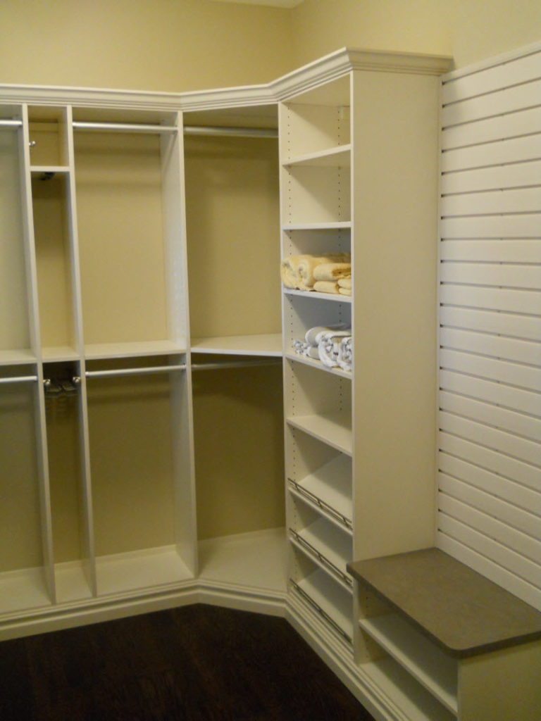 The Villages White Closet Organizer